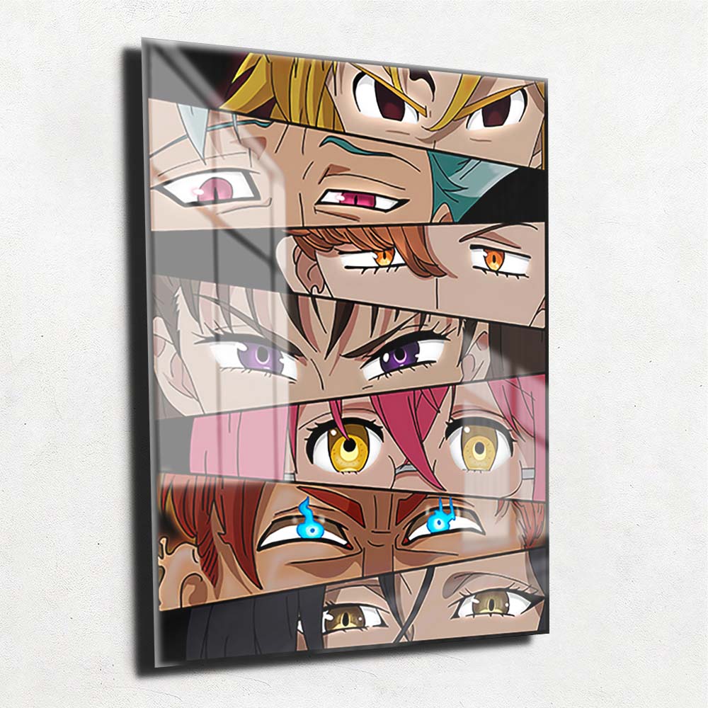 Placa Decorativa Quadro - Anime - Nanatsu No Taizai (gh329)