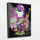 Quadro Metalizado Personagens Dragon Ball Z Freeza Placa Decorativa Brilhante