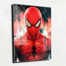 Quadro Metalizado Homem Aranha Spiderman Art Placa Decorativa Brilhante