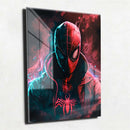 Quadro Metalizado Homem Aranha Miles Morales PS5 Game art Placa Decorativa Brilhante