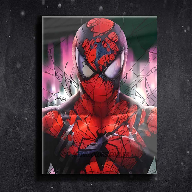 Quadro decorativo A3 SPIDER MAN, HOMEM ARANHA, GAME, JOGOS