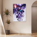 Quadro Metálico Solo Leveling Invocações Sombras IA Art Anime  Full HD Brilhante