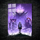 Quadro Metálico Solo Leveling Invocações Generais Sombras IA Art Anime  Full HD Brilhante