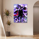 Quadro Metálico Solo Leveling Invocações Sombras IA Art Anime  Full HD Brilhante 2