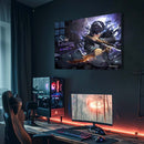 Quadro Metálico Sung Jin-woo IA Art Anime Solo Leveling Full HD Brilhante Pôster 2