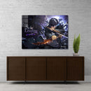 Quadro Metálico Sung Jin-woo IA Art Anime Solo Leveling Full HD Brilhante Pôster 2