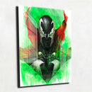 Quadro Metalizado Spawn HQ Placa Decorativa Brilhante