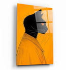 Quadro Metalizado Gato Preto Brilhante Decoração