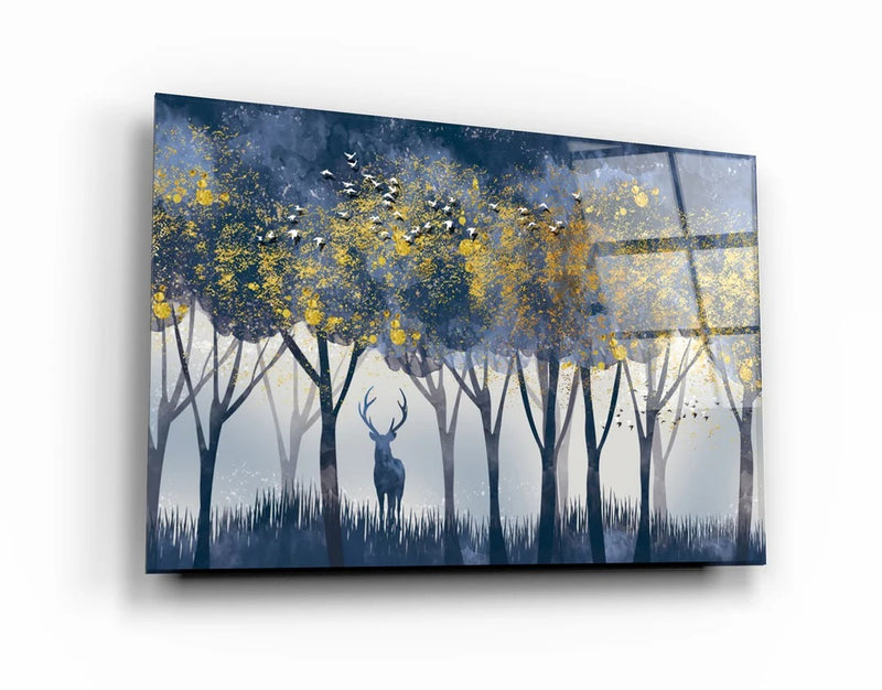 Quadro Metalizado Foresta Decoração