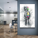 Quadro Metalizado Moderno Collors Arte Brilhante Decorativo