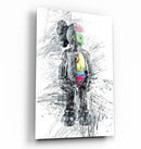 Quadro Metalizado Moderno Collors Arte Brilhante Decorativo