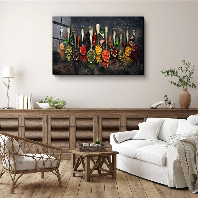 Quadro Metalizado Moderno Decoração Restaurante Cozinha Lanchonete