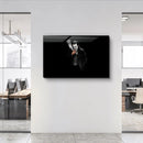 Quadro Metalizado Moderno Decoração Coringa Black Joker