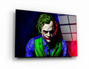 Quadro Metalizado Moderno Decoração Coringa Black Joker Colorido