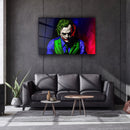 Quadro Metalizado Moderno Decoração Coringa Black Joker Colorido
