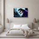 Quadro Metalizado Moderno Decoração Coringa Black Joker Filme