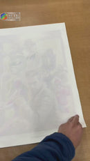 Quadro Metalizado Jason Power Ranger Verde Homenagem Placa Decorativa Brilhante