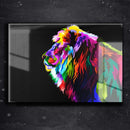 Quadro Metalizado Leão de Judá Color Brilhante