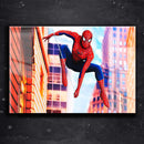 Quadro Metalizado Homem Aranha Filme Tobey Maguire Placa Decorativa Brilhante