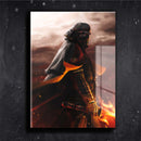 Quadro Metalizado Star Wars Kylo Ren Darth Vader Ninja Art