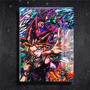 Quadro Metalizado Yu-Gi-Oh Anime