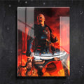 Quadro Metalizado Star Wars Anakin Skywalker Darth Vader Ninja Art