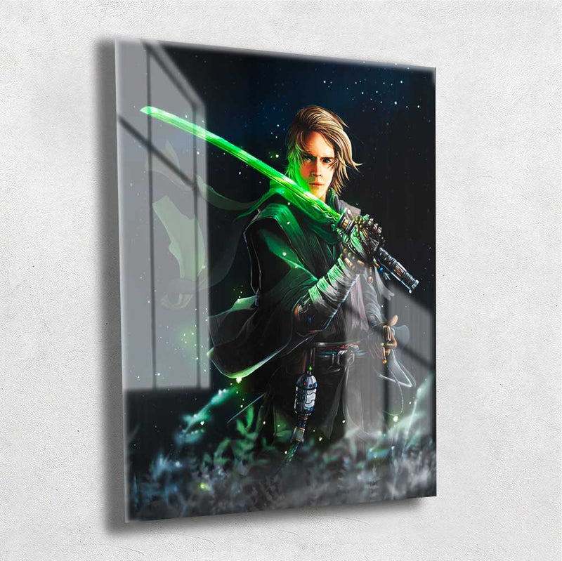 Quadro Metalizado Star Wars Anakin Skywalker Darth Vader Ninja Art