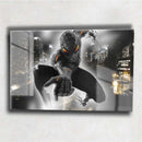 Quadro Metalizado Venom Filme Homem Aranha Black Placa Decorativa Brilhante