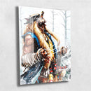 Quadro Metalizado Wolverine Logan Art Ninja Placa Decorativa Brilhante