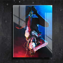 Quadro Metalizado Gwen Spider Aranha Placa Decorativa Brilhante