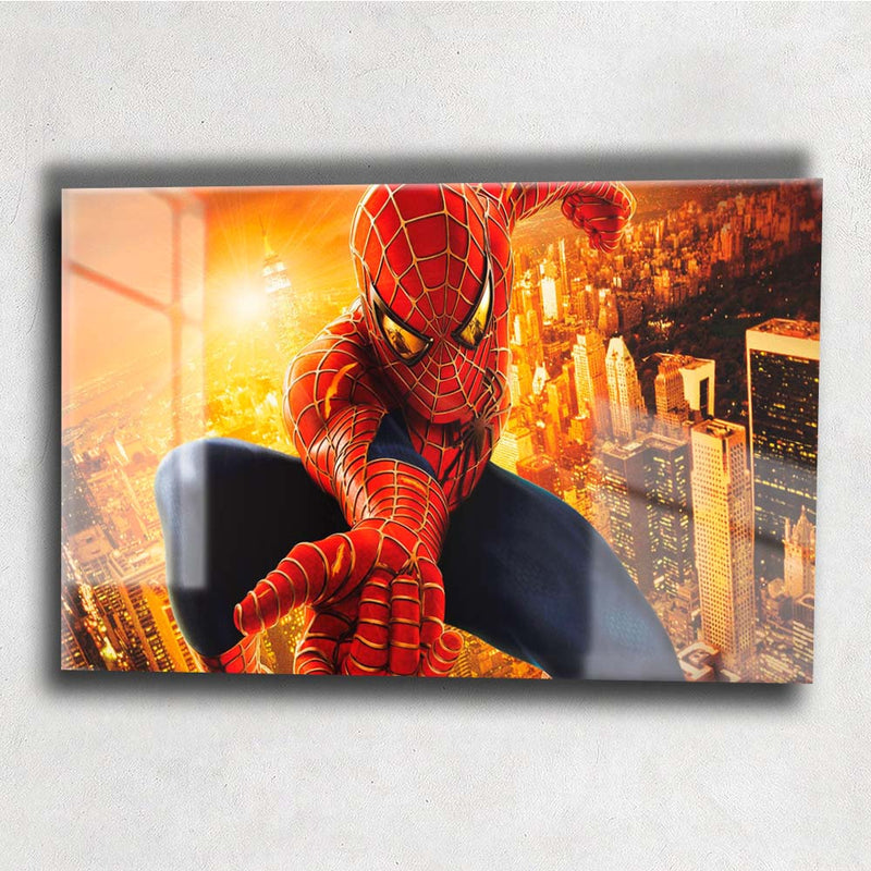 Quadro Metalizado Tobey Maguire Filme Homem Aranha