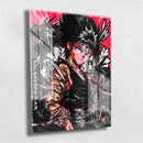 Quadro Metalizado Hiei Yu Yu Hakusho Anime