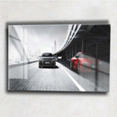 Quadro Metalizado Carros Audi Versões Placa Decorativa Brilhante