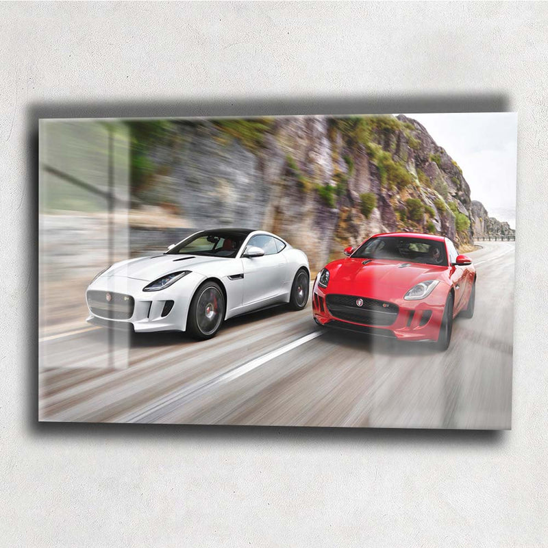 Quadro Metalizado Aston Martin Carros Placa Decorativa Brilhante