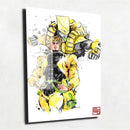 Quadro Metalizado Dio Brando JoJo's Bizarre Adventure Placa Decorativa Brilhante