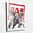 Quadro Metalizado My Hero Academia Pôster Anime Art Placa Decorativa Brilhante