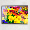 Quadro Metalizado Orquídeas Placa Decorativa Brilhante