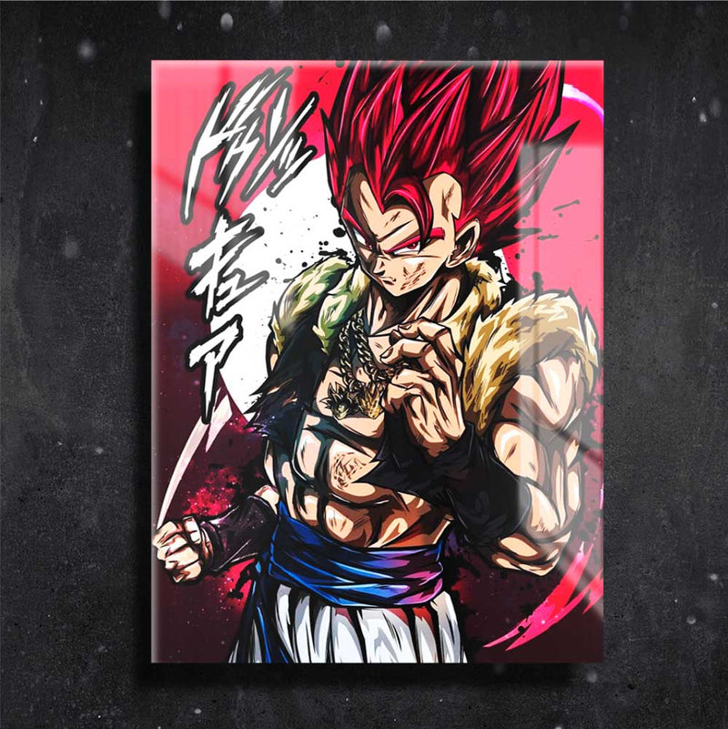 Super Saiyan 5 Gogeta line, B&W, and color (OC) : r/dbz