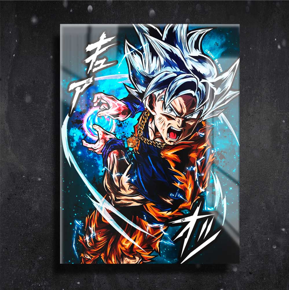 Quadro Decorativo Goku Dragon Ball Z Metal 20x26 - Universo Ucomics  Colecionáveis