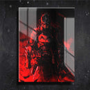 Quadro Metalizado Batman Ninja Art Placa Decorativa Brilhante