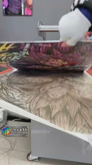 Quadro Metalizado Ego Superior Vegeta Placa Decorativa Brilhante Anime Dragon Ball super